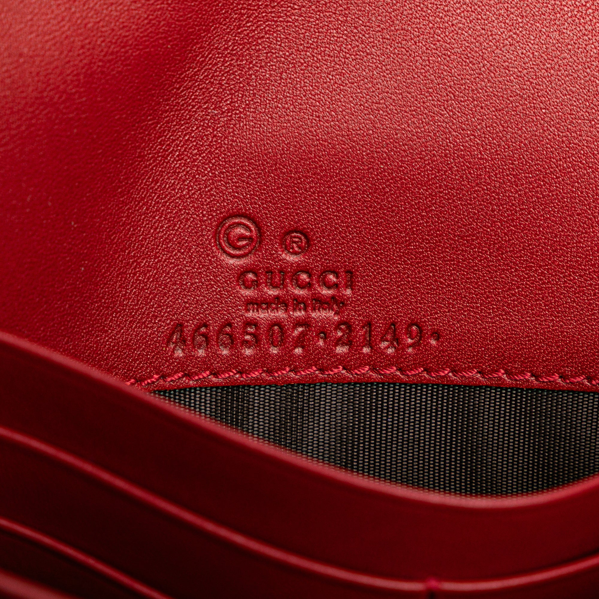 Microguccissima Wallet on Strap