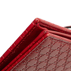 Microguccissima Wallet on Strap
