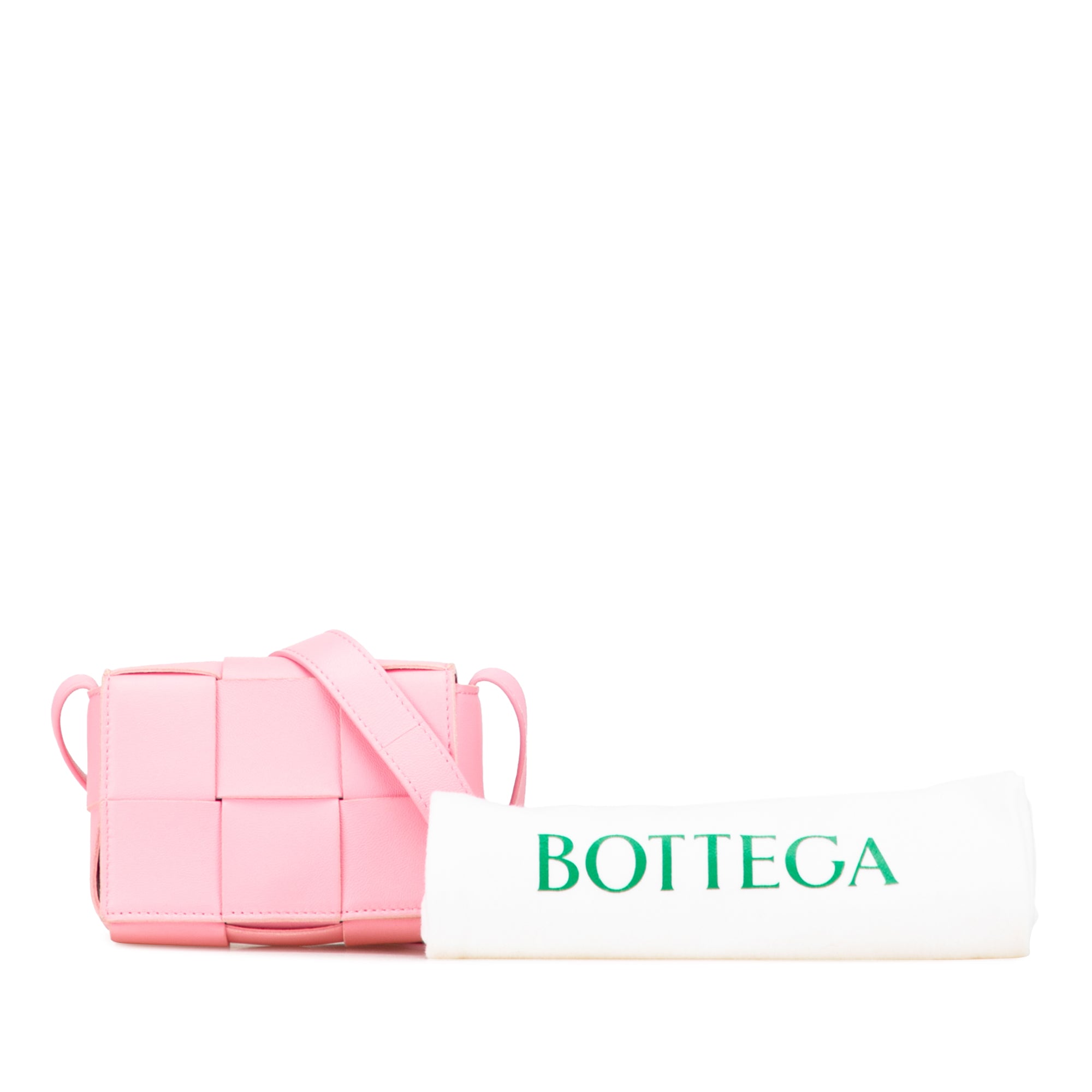 Candy Nappa Intrecciato Cassette Crossbody