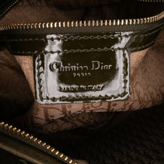 Large Patent Cannage Lady Dior