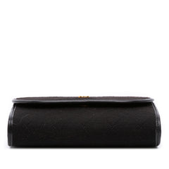 CC Quilted Jersey Chain Flap