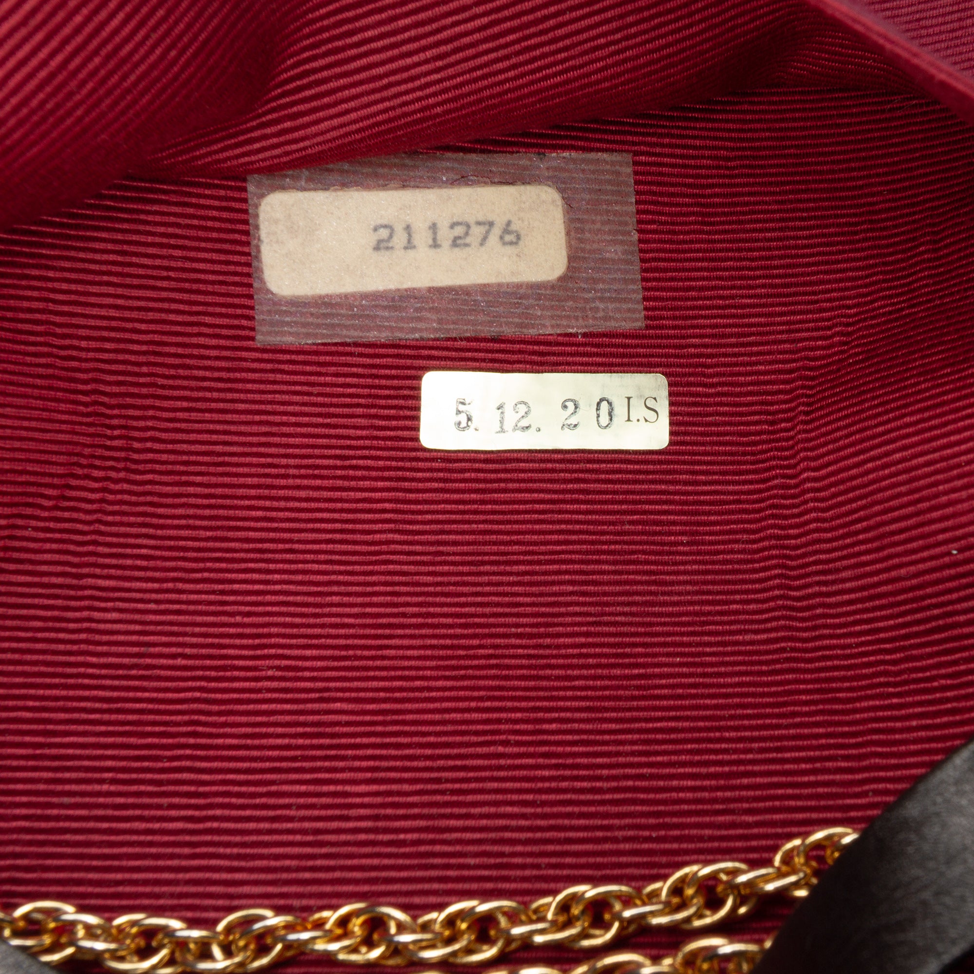 CC Quilted Jersey Chain Flap