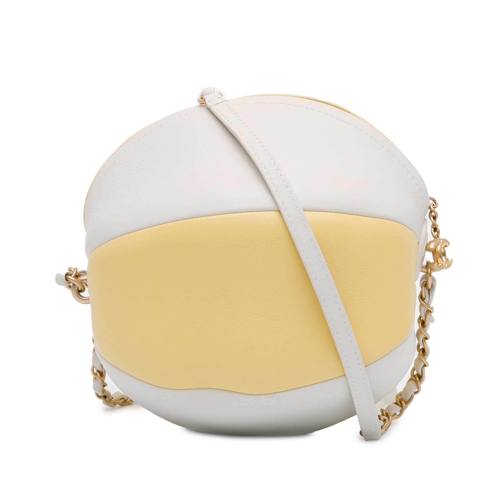 Calfskin Coco Beach Ball Bag