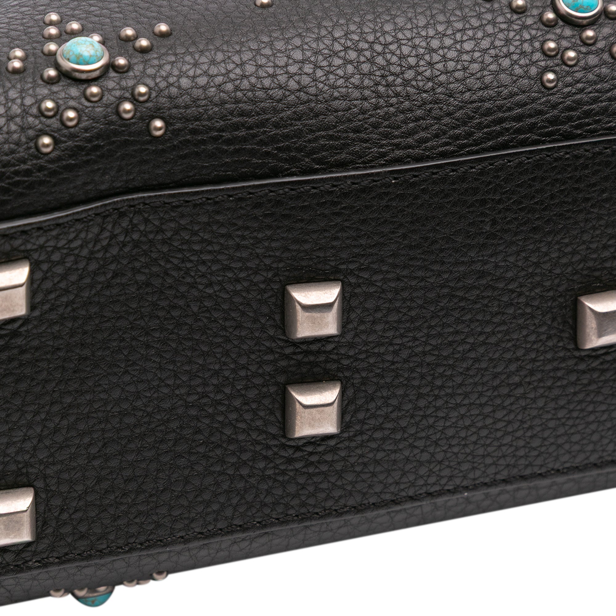 Medium Leather My Rockstud Rolling Frame Bag