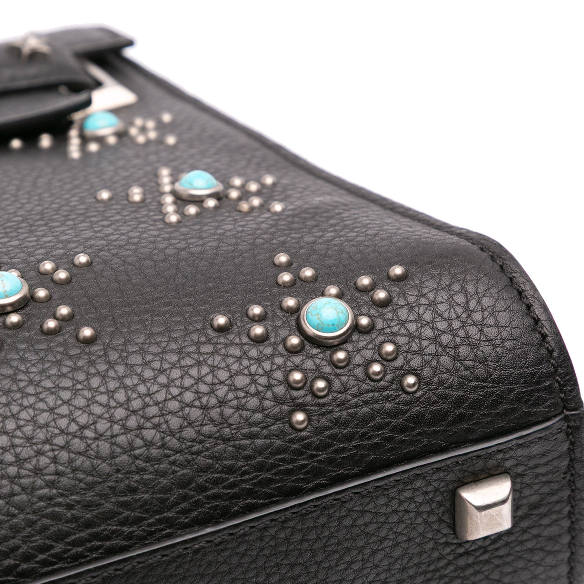 Medium Leather My Rockstud Rolling Frame Bag