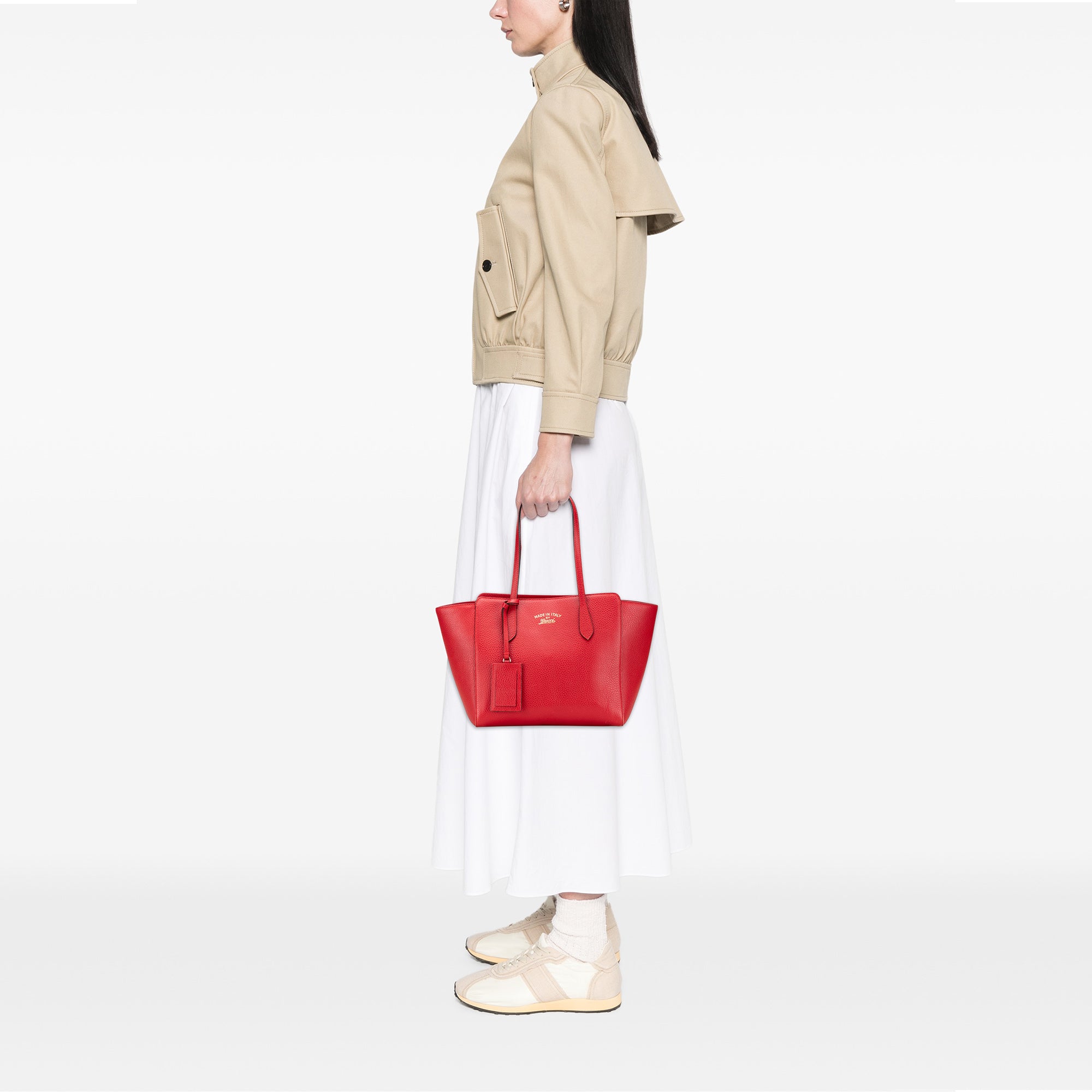 Medium Dollar Calfskin Swing Tote