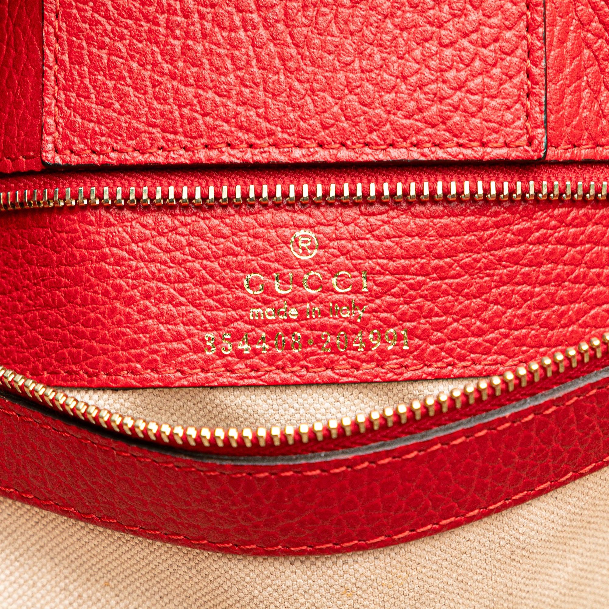 Medium Dollar Calfskin Swing Tote