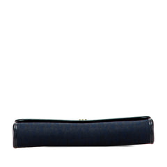 Oblique Canvas Chain Crossbody