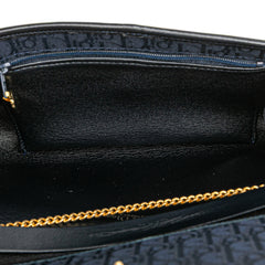 Oblique Canvas Chain Crossbody