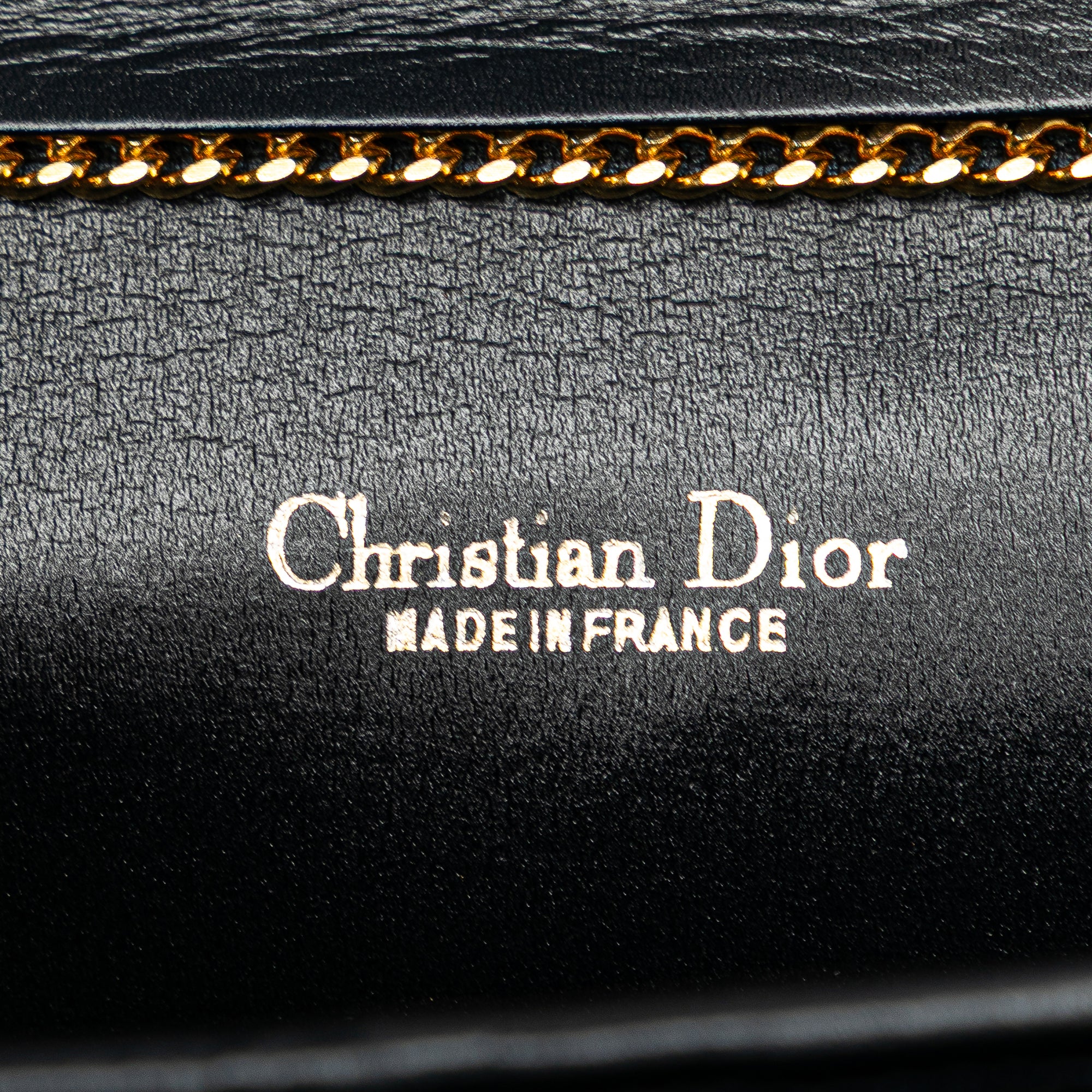 Oblique Canvas Chain Crossbody