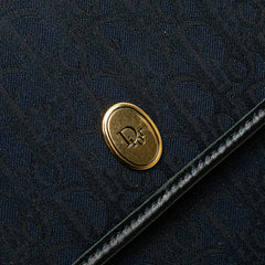 Oblique Canvas Chain Crossbody