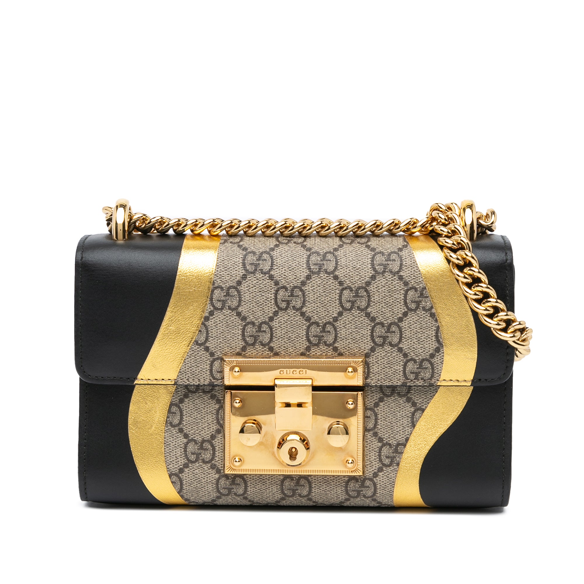 Small GG Supreme Padlock Crossbody