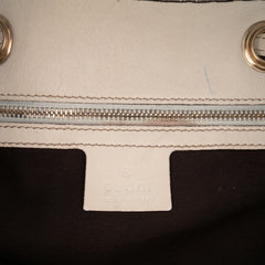 Medium GG Canvas Braided Peggy Tote