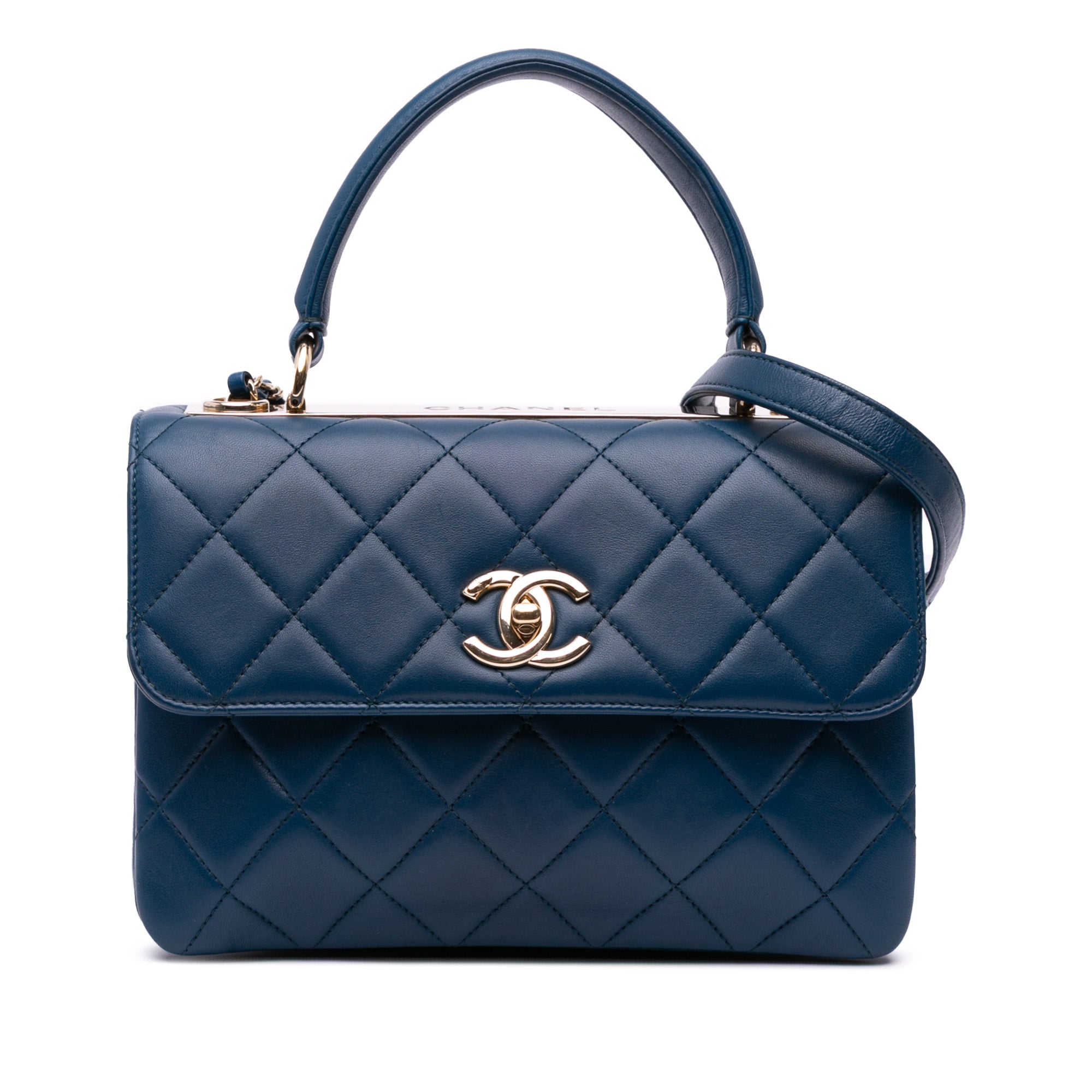 Small Quilted Lambskin Trendy CC Flap