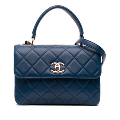 Small Quilted Lambskin Trendy CC Flap