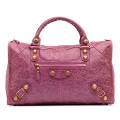 Lambskin Motocross Giant 21 Work Satchel