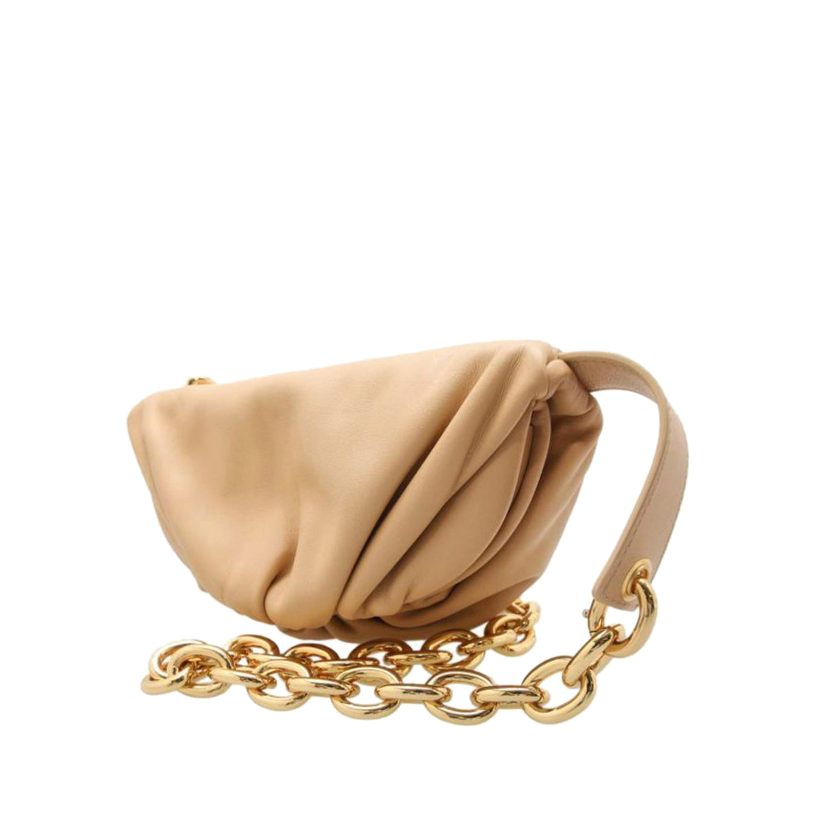 The Chain Pouch Leather Crossbody Bag_0