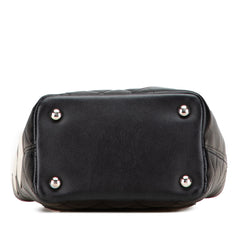 Small Quilted Lambskin Cambon Ligne Tote