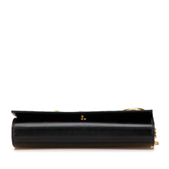 Leather Moon and Star Monogram Kate Wallet On Chain