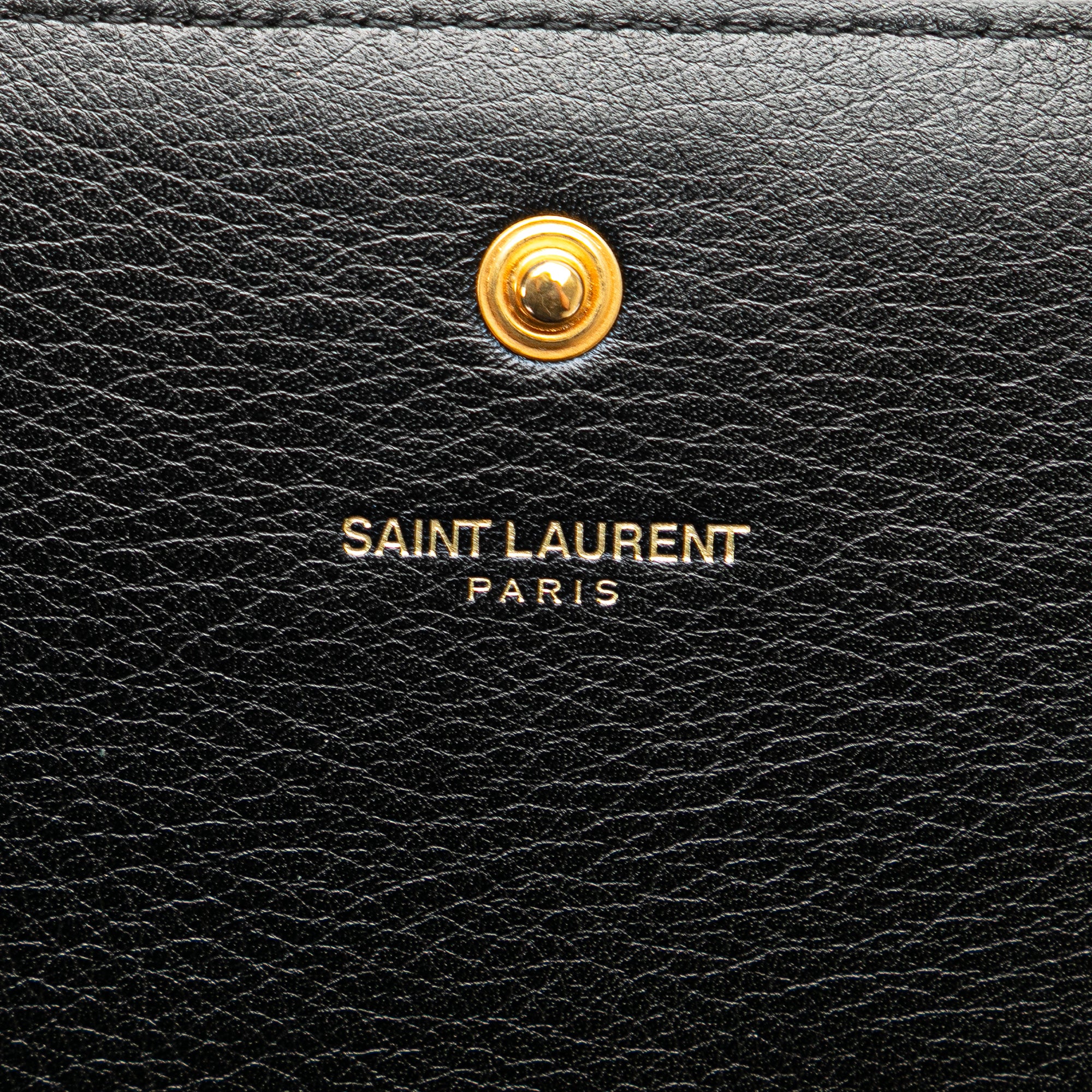 Leather Moon and Star Monogram Kate Wallet On Chain