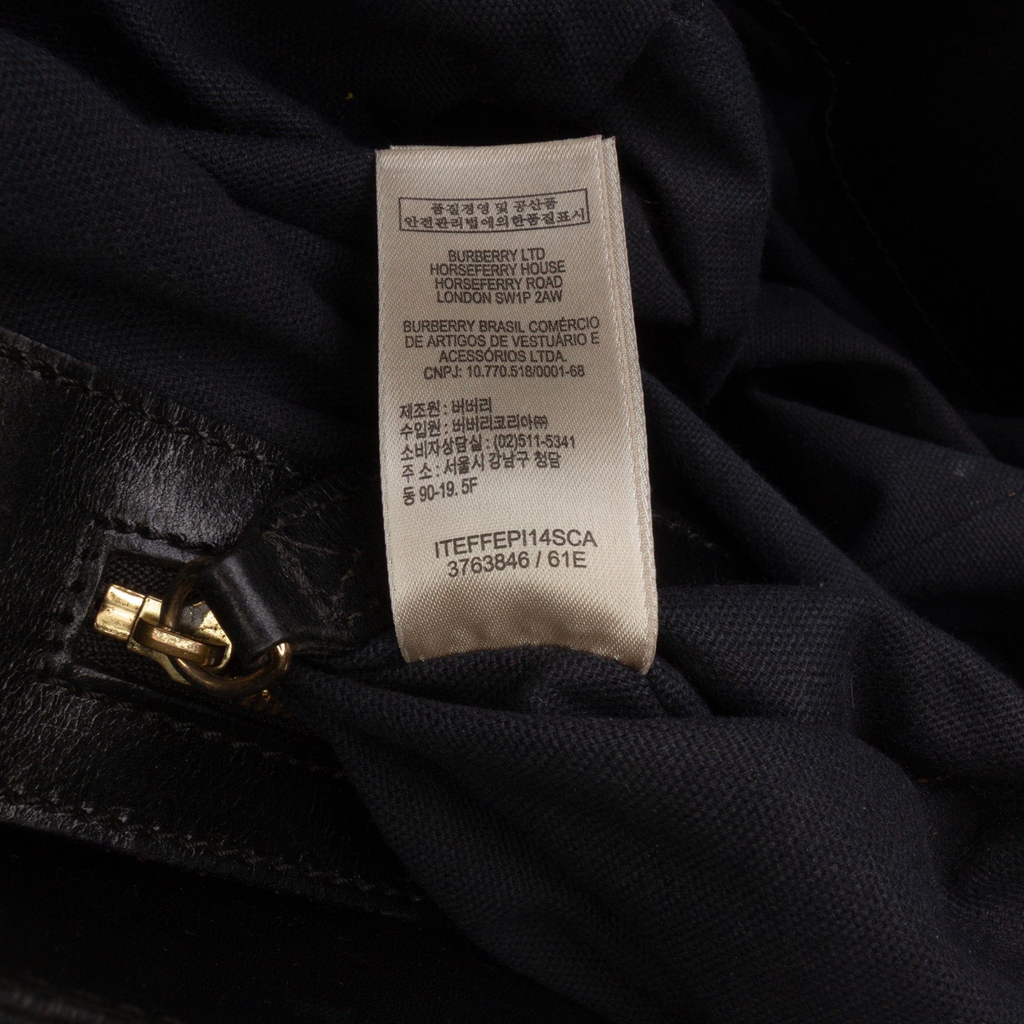 Medium House Check Canvas and Leather Bridle Lynher Tote