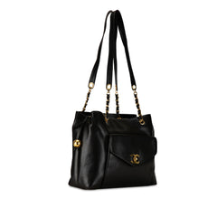 CC Lambskin Front Pocket Tote_1