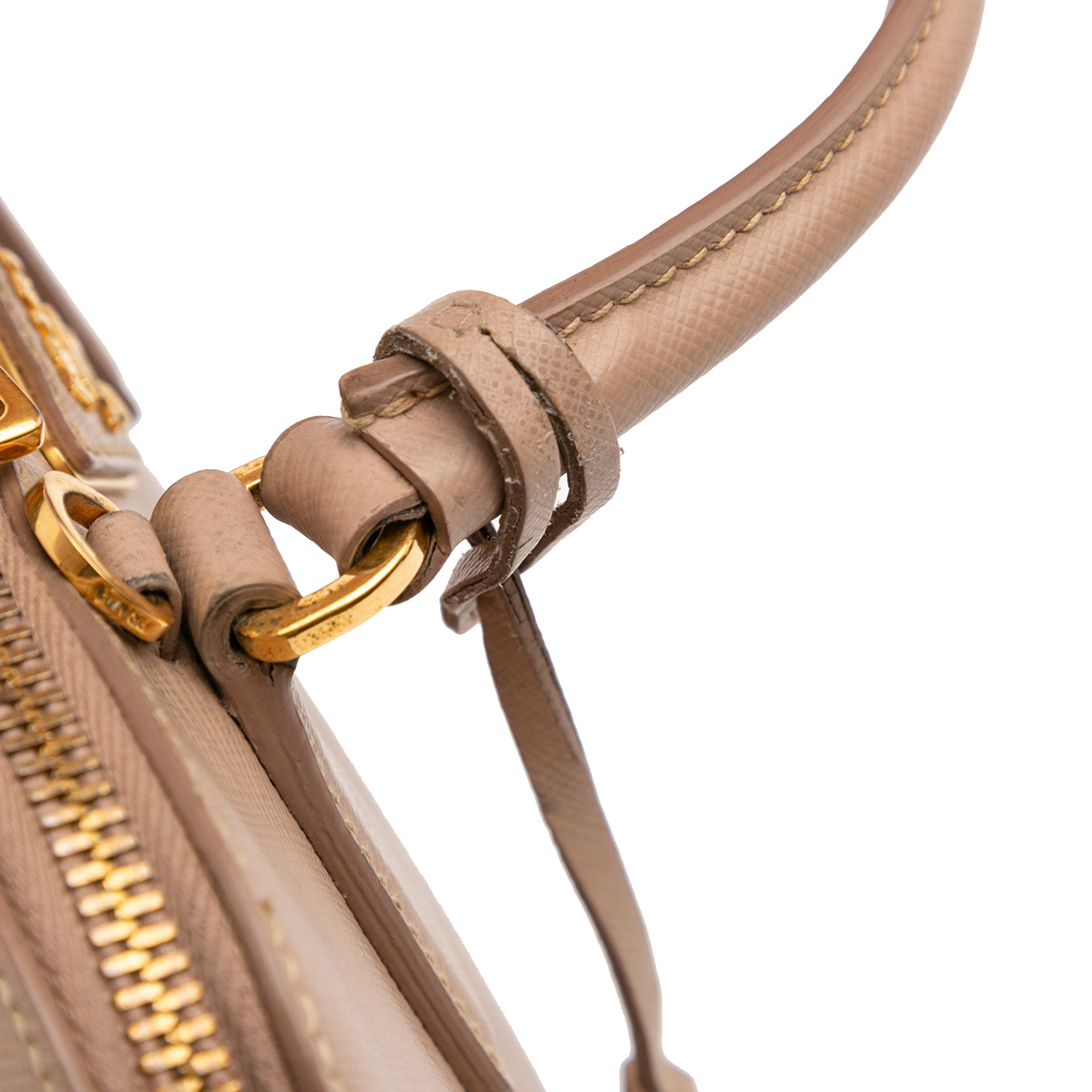 Small Saffiano Lux Promenade Satchel