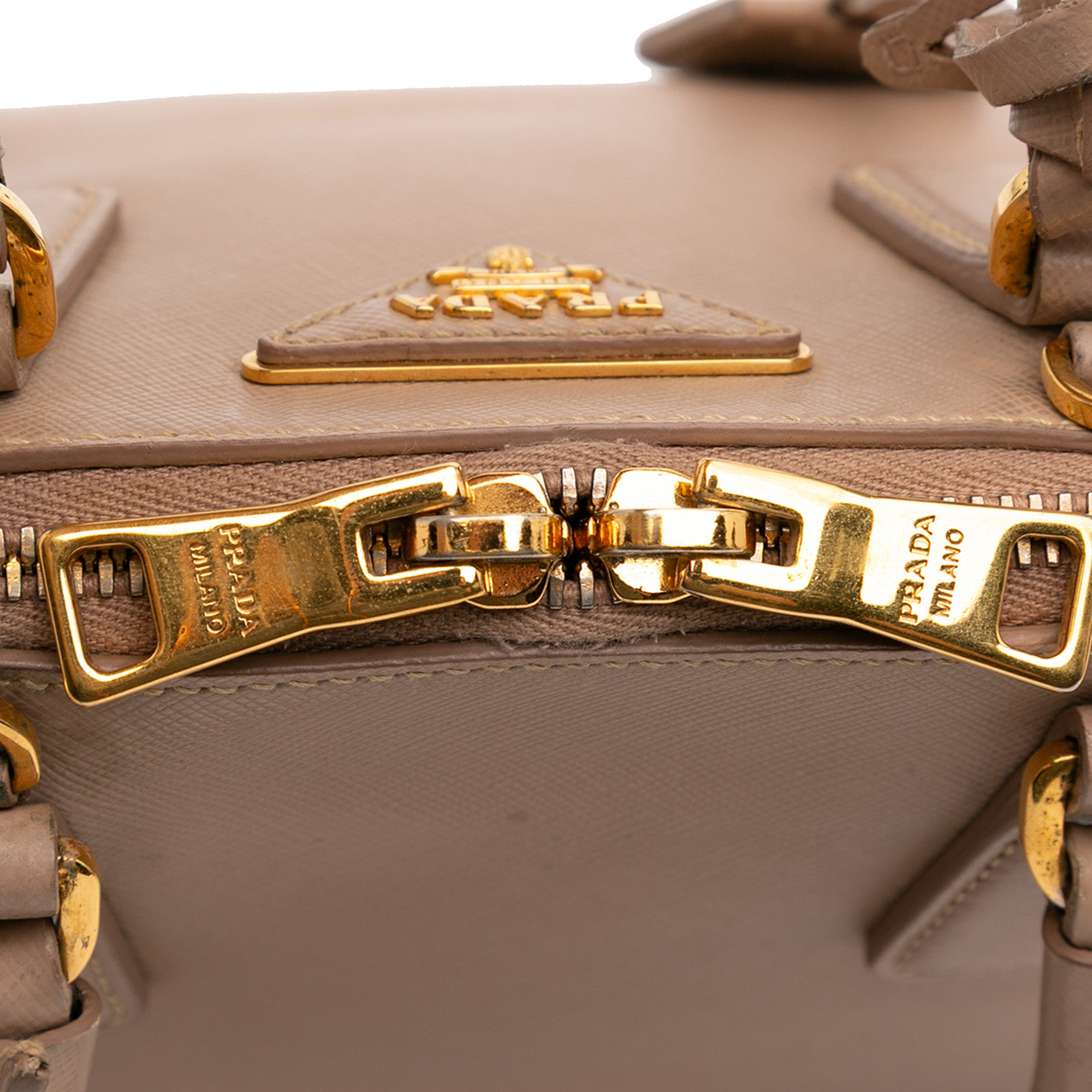 Small Saffiano Lux Promenade Satchel