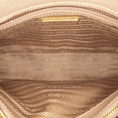 Small Saffiano Lux Promenade Satchel