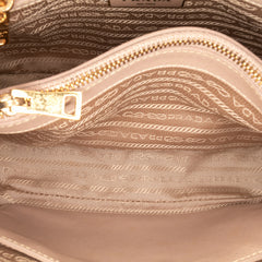 Small Saffiano Lux Promenade Satchel