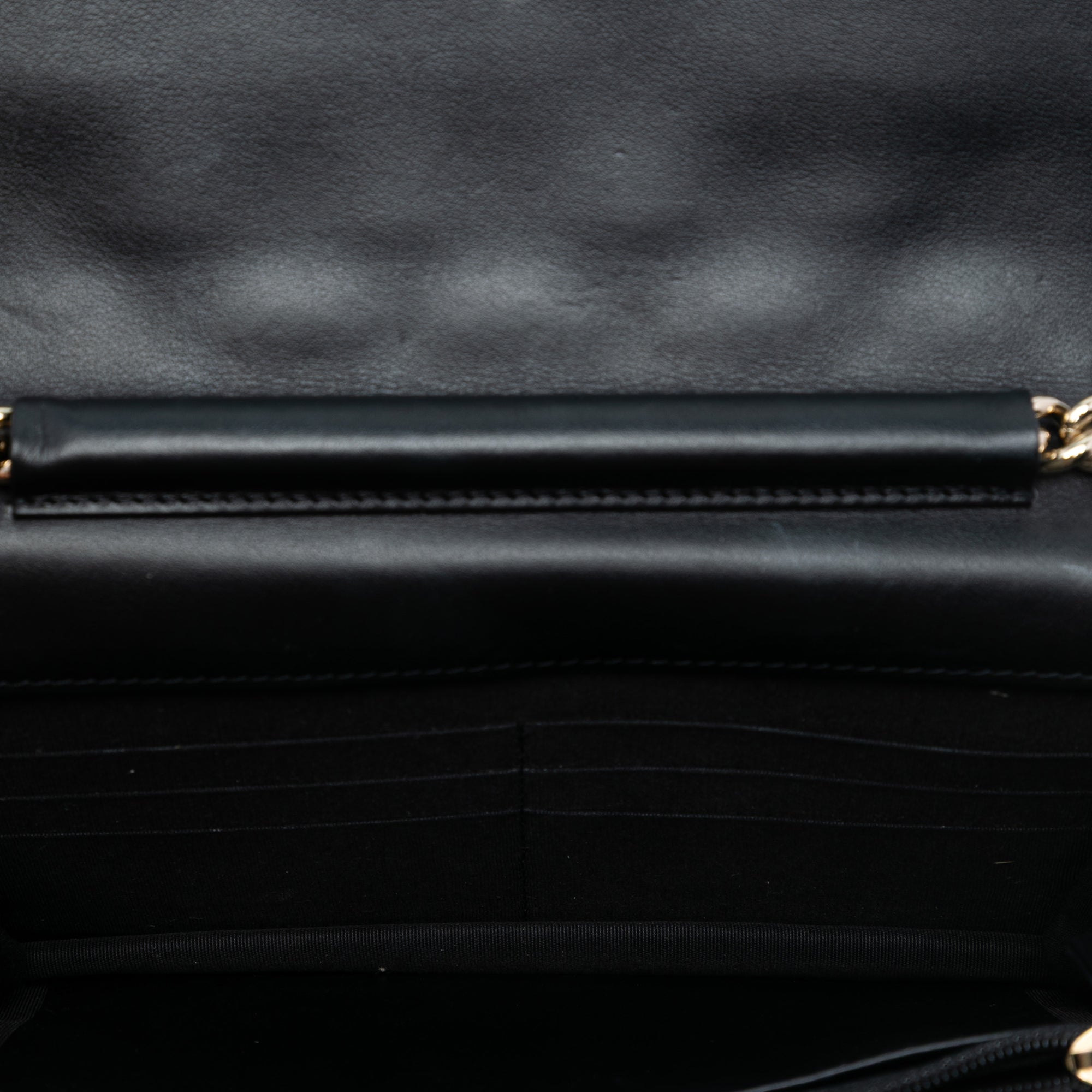 Quilted Caviar Boy Wallet on Chain