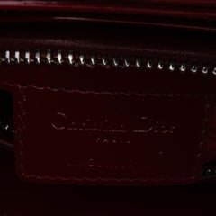 Medium Patent Cannage Lady Dior