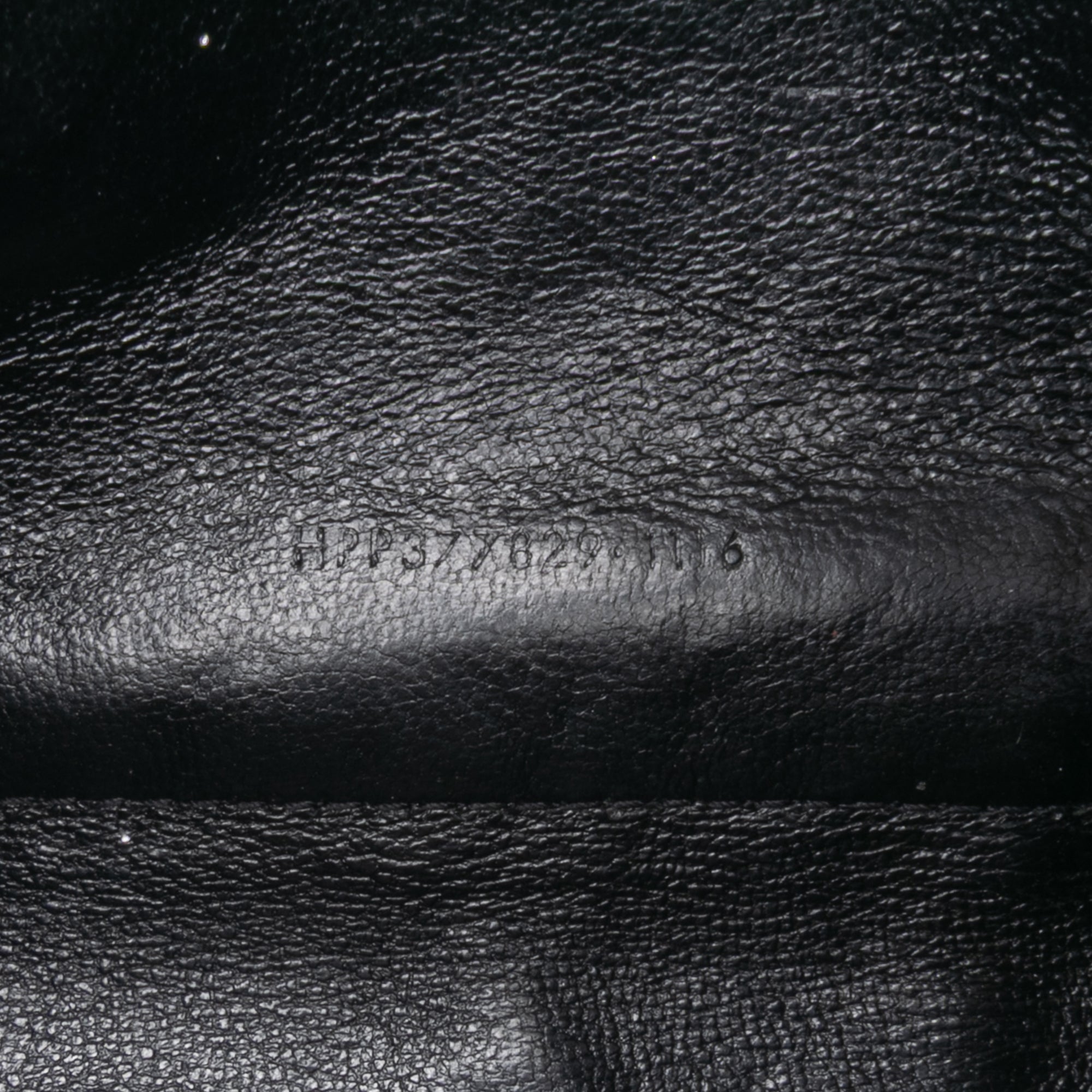 Metallic Python Embossed Leather Monogram Kate Wallet on Chain