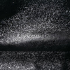 Metallic Python Embossed Leather Monogram Kate Wallet on Chain