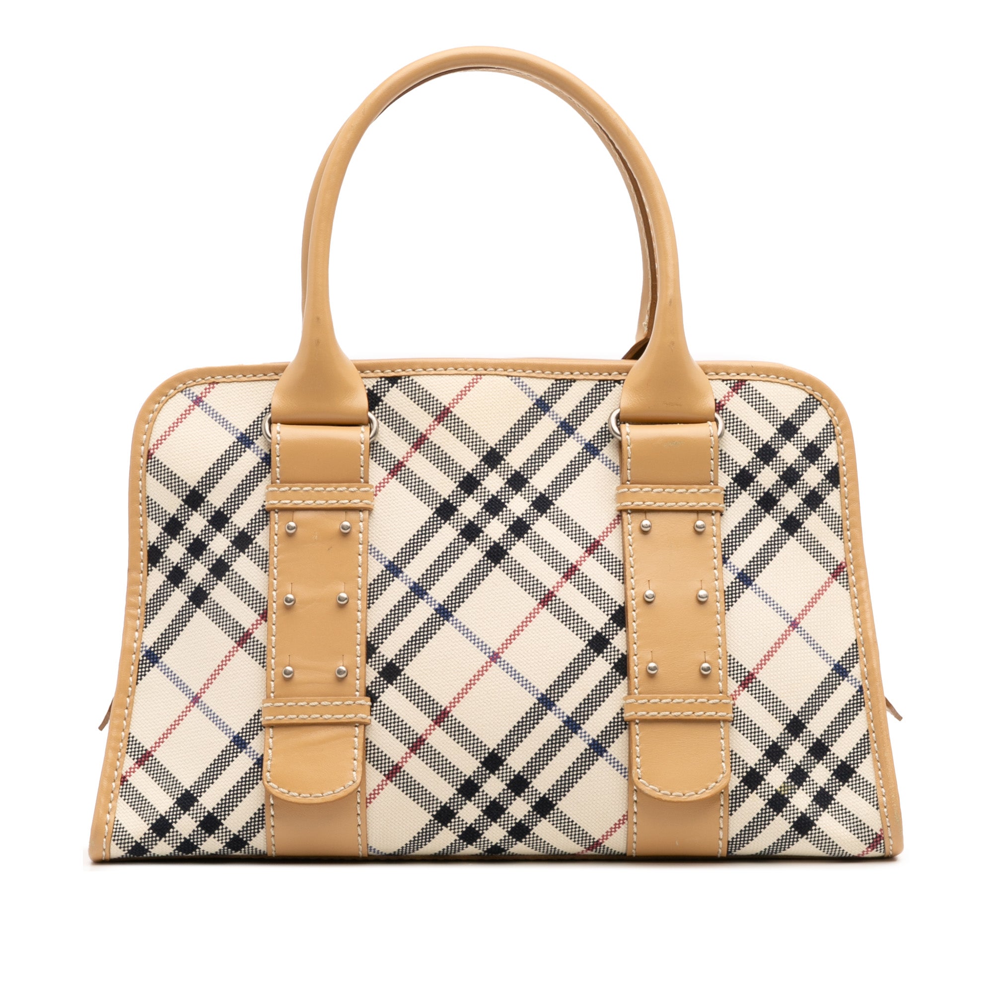 Nova Check Canvas Handbag