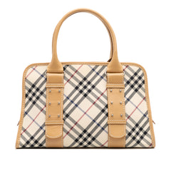 Nova Check Canvas Handbag