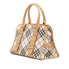 Nova Check Canvas Handbag
