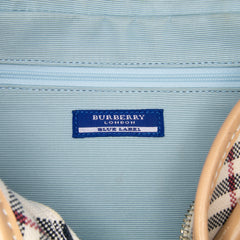 Nova Check Canvas Handbag