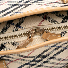 Nova Check Canvas Handbag