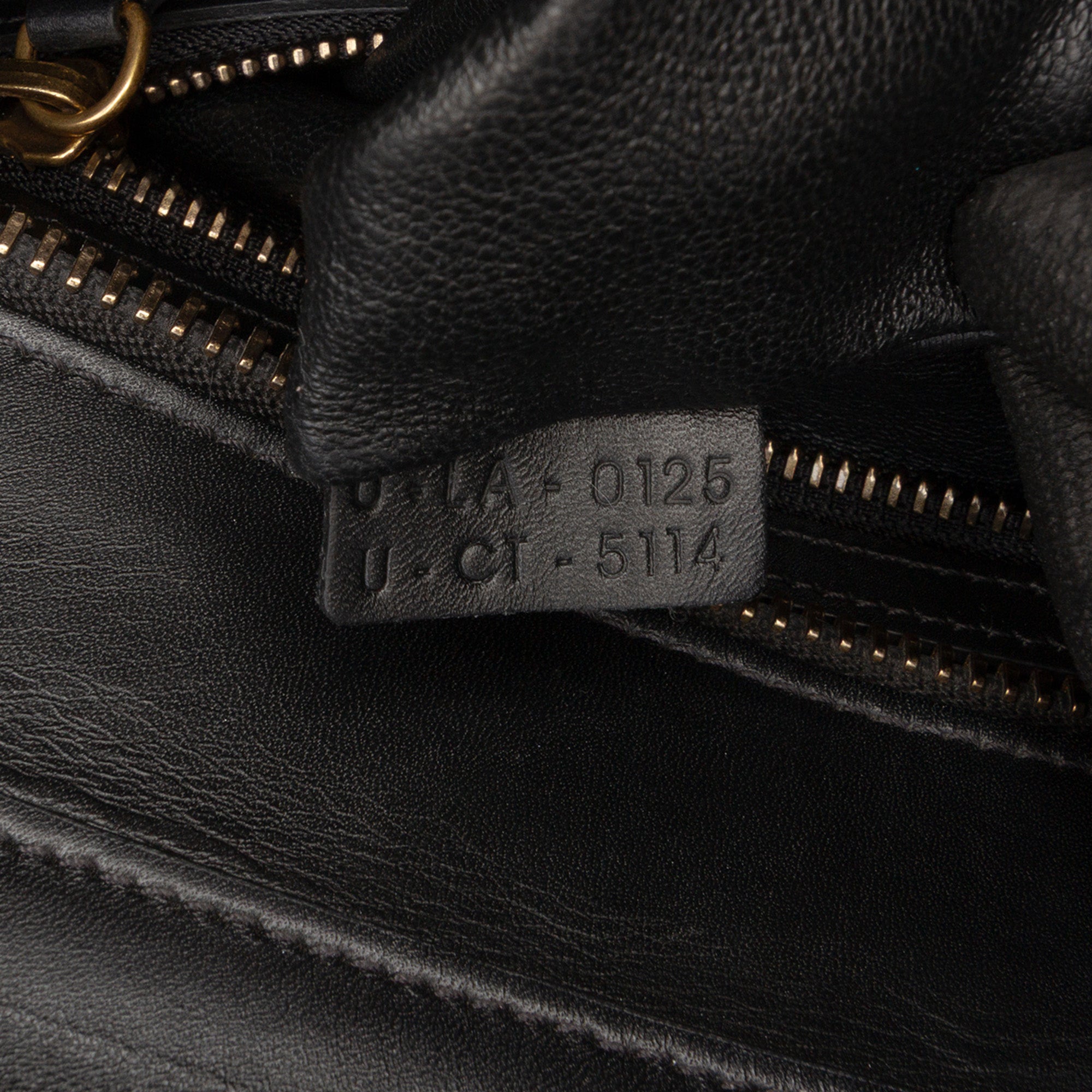 Micro Tricolor Nubuck and Calfskin Luggage Tote