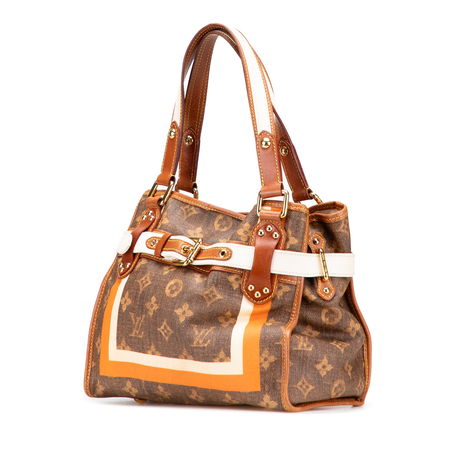 Limited Edition Monogram Tisse Rayures PM