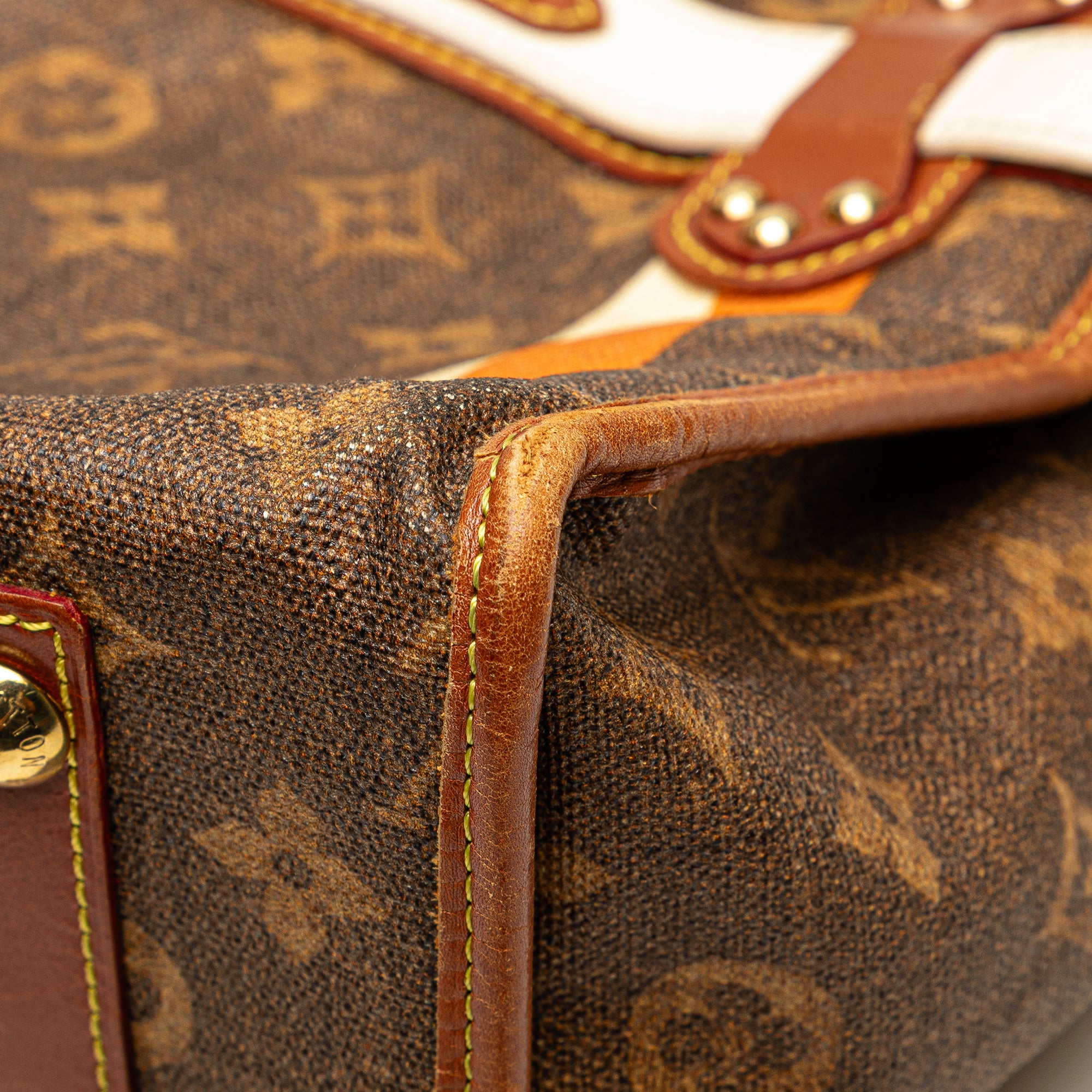 Limited Edition Monogram Tisse Rayures PM