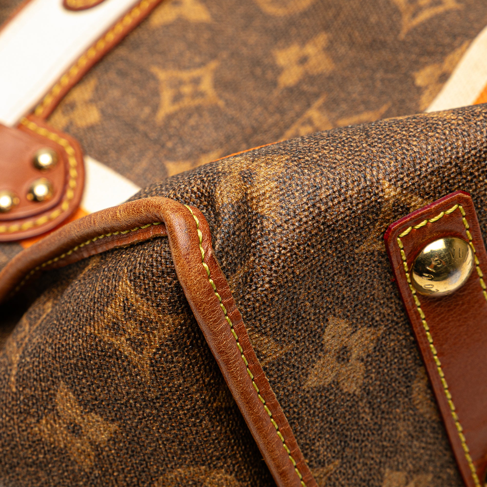 Limited Edition Monogram Tisse Rayures PM