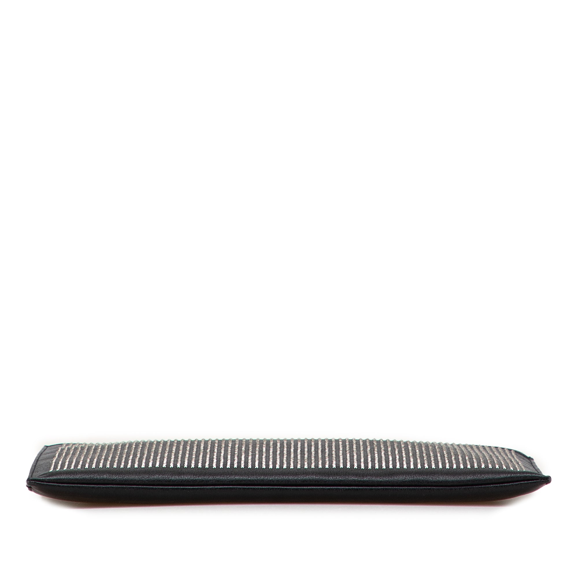 Studded Leather Clutch
