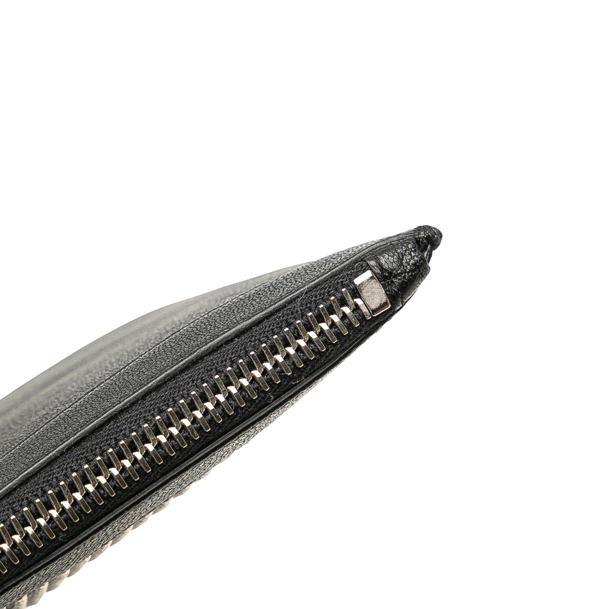 Studded Leather Clutch