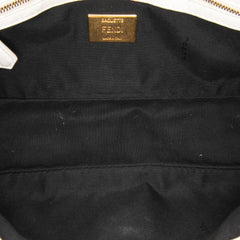 Joshua Vides California Sky Medium Embossed Leather Baguette Satchel
