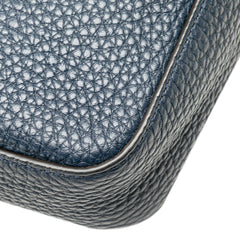 Leather Selleria Baguette Satchel