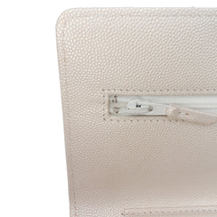 Quilted Caviar Golden Class Wallet On Chain