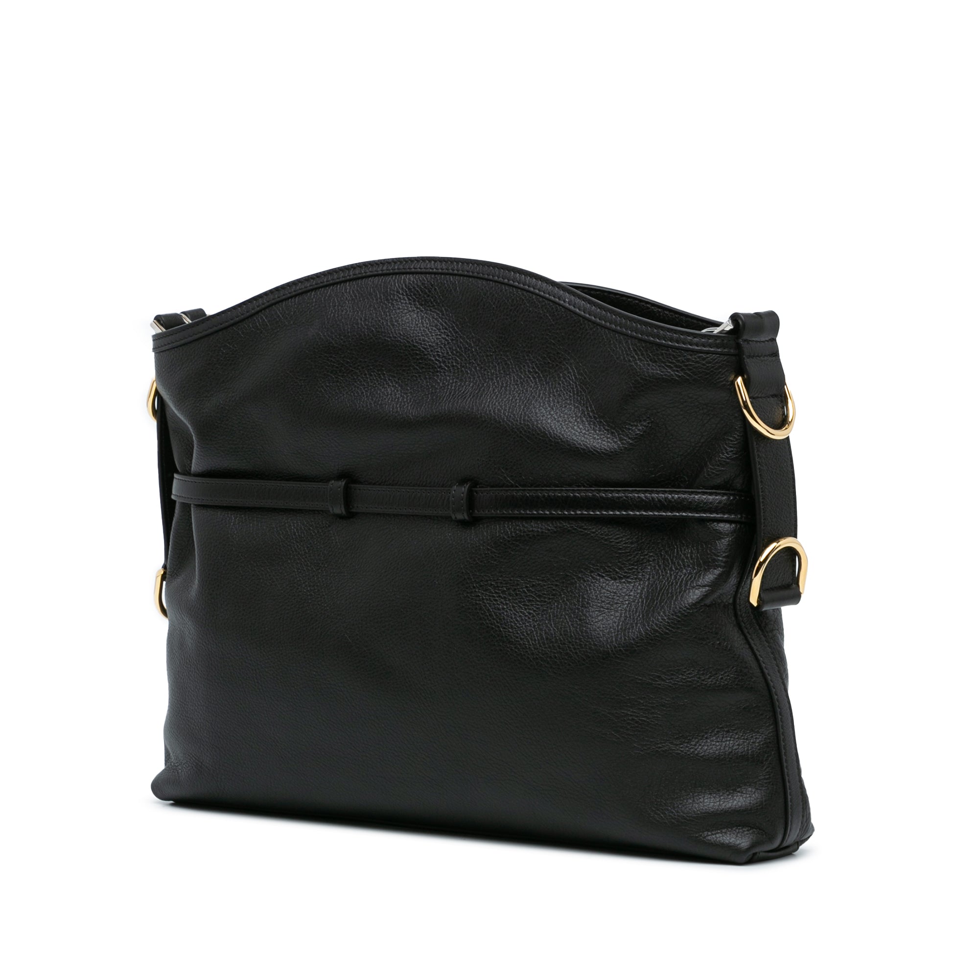 Medium Leather Voyou Crossbody