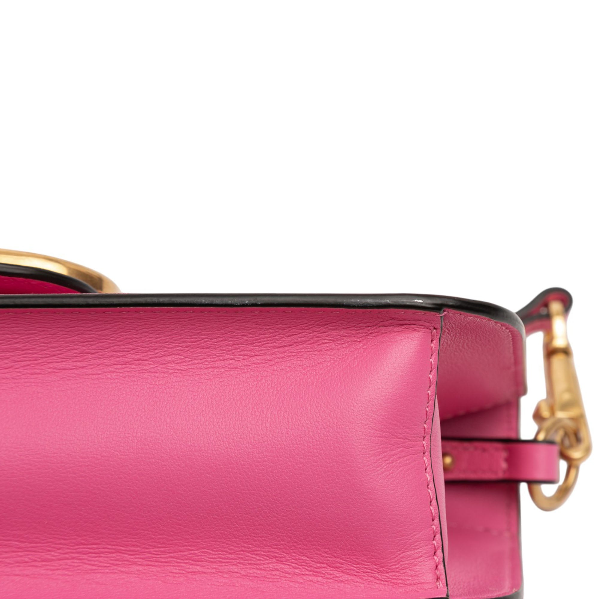 Medium Calfskin VLogo Loco Satchel